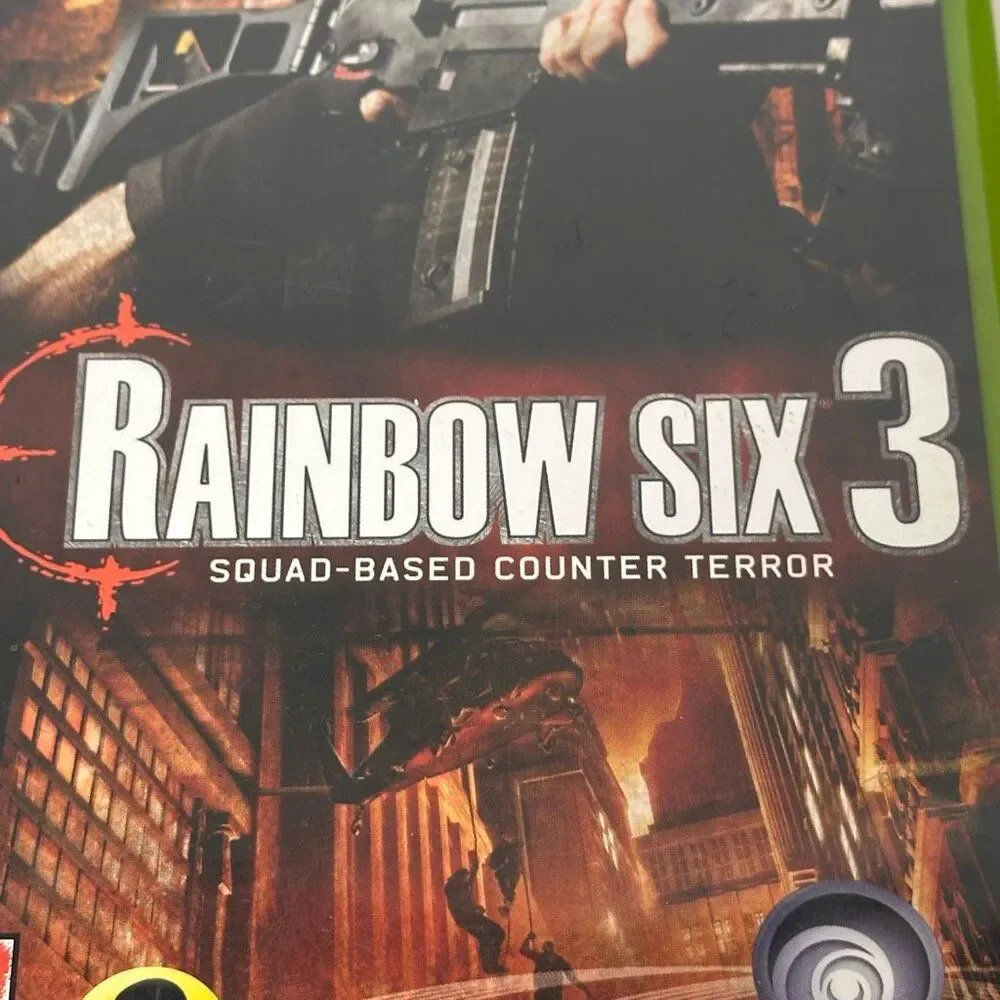 Xbox Game Lot Tom Clancy’s Rainbow Six 3 & Splinter Cell 2 Games